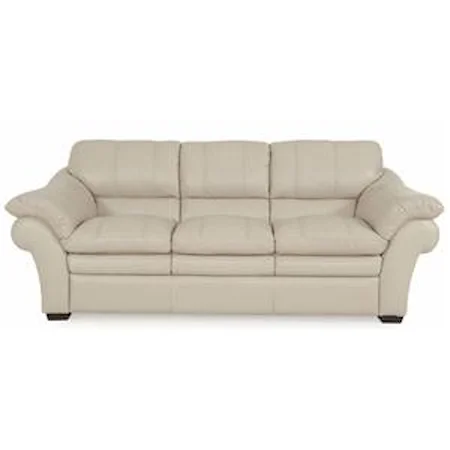 Contemporary Pillow Arm Sofa